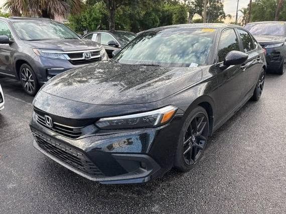 HONDA CIVIC 2022 2HGFE2F58NH590057 image