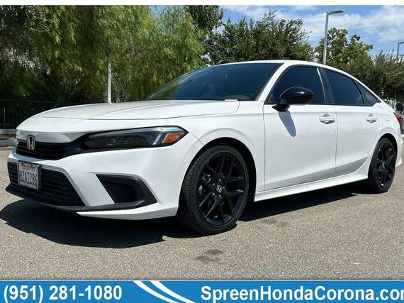 HONDA CIVIC 2022 2HGFE2F51NH532050 image