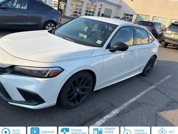 HONDA CIVIC 2022 2HGFE2F58NH596974 image