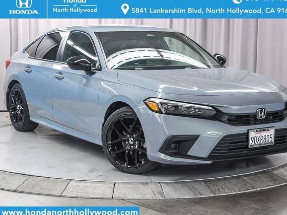 HONDA CIVIC 2022 2HGFE2F52NH610755 image