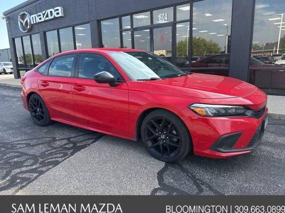 HONDA CIVIC 2022 2HGFE2F58NH583173 image
