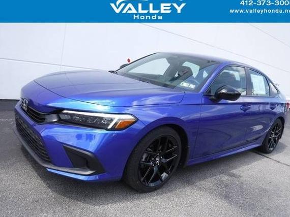 HONDA CIVIC 2022 2HGFE2F58NH607522 image