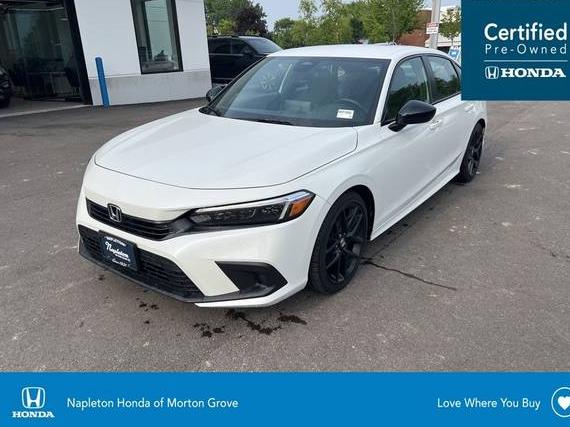 HONDA CIVIC 2022 2HGFE2F56NH587951 image
