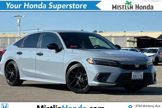 HONDA CIVIC 2022 2HGFE2F5XNH606372 image