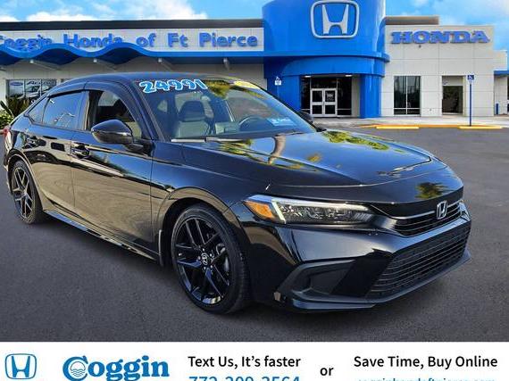HONDA CIVIC 2022 2HGFE2F50NH608101 image
