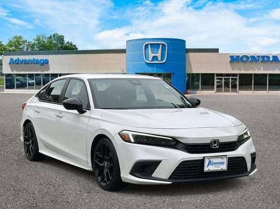 HONDA CIVIC 2022 2HGFE2F58NH572626 image