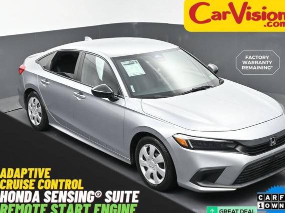 HONDA CIVIC 2022 2HGFE2F55NH573099 image