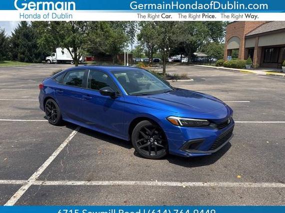HONDA CIVIC 2022 2HGFE2F54NH598396 image
