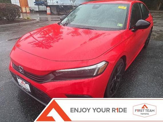 HONDA CIVIC 2022 2HGFE2F50NH598783 image