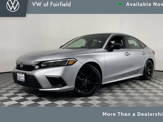 HONDA CIVIC 2022 2HGFE2F5XNH605612 image HONDA CIVIC 2022 2HGFE2F5XNH605612 image