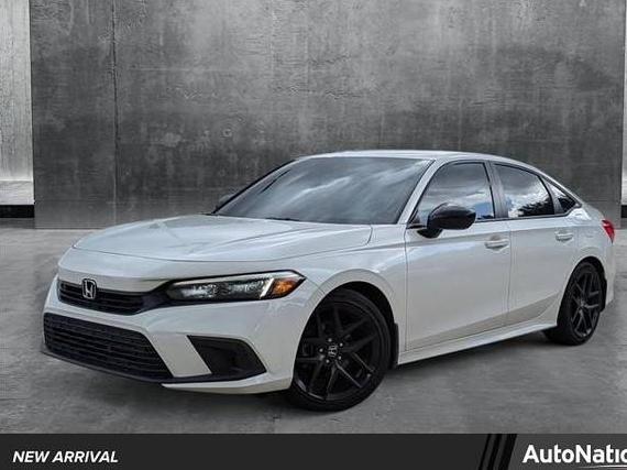 HONDA CIVIC 2022 2HGFE2F57NH595041 image