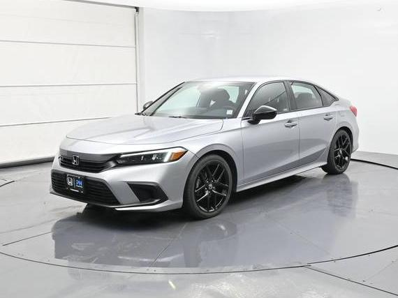 HONDA CIVIC 2022 2HGFE2F58NH607424 image