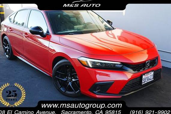 HONDA CIVIC 2022 19XFL2G89NE014566 image