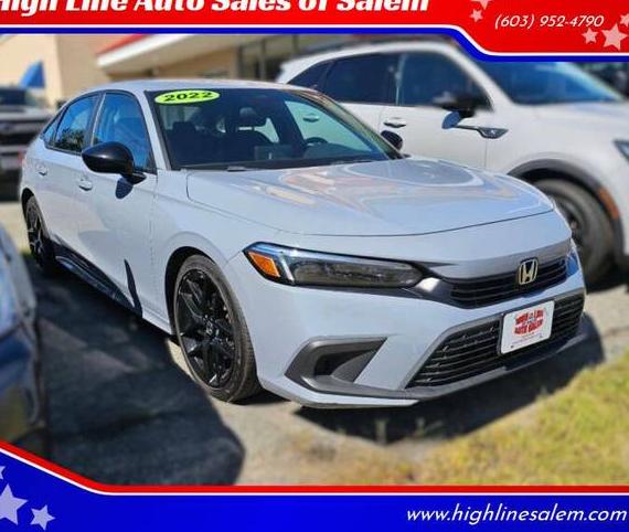 HONDA CIVIC 2022 2HGFE2F5XNH589573 image