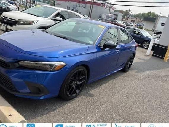 HONDA CIVIC 2022 2HGFE2F56NH595886 image