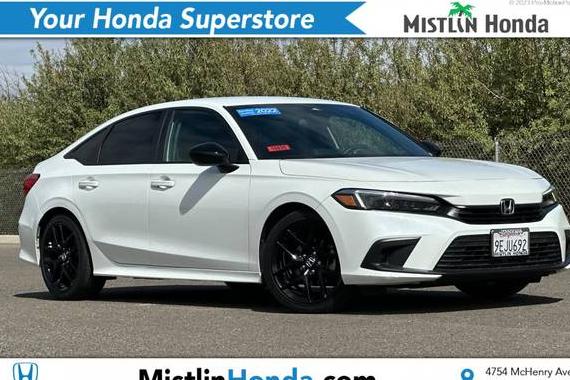 HONDA CIVIC 2022 2HGFE2F55NH606652 image