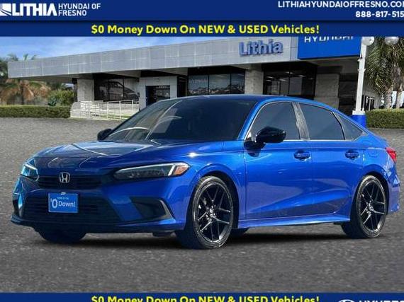 HONDA CIVIC 2022 2HGFE2F58NH515553 image