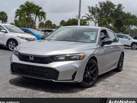 HONDA CIVIC 2025 2HGFE2F54SH504478 image