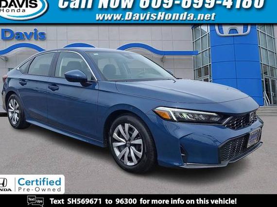 HONDA CIVIC 2025 2HGFE2F27SH569671 image