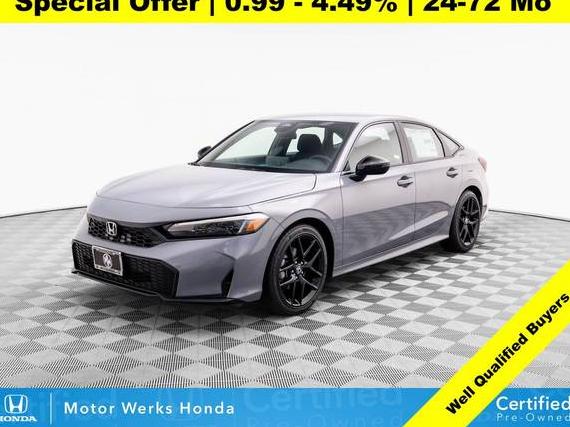 HONDA CIVIC 2025 2HGFE2F50SH569747 image