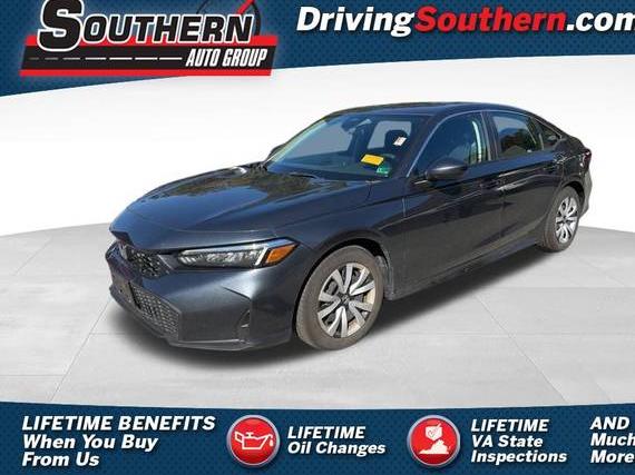 HONDA CIVIC 2025 2HGFE2F29SH508046 image