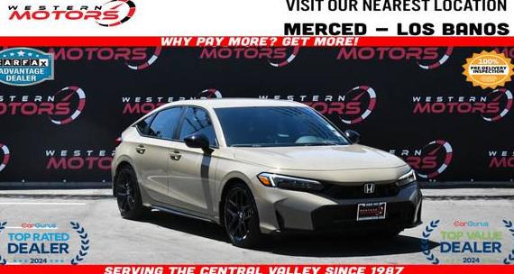 HONDA CIVIC 2025 19XFL2H81SE011090 image