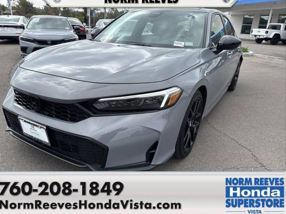 HONDA CIVIC 2025 19XFL2H82SE018002 image