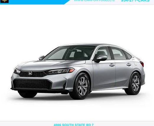 HONDA CIVIC 2025 2HGFE2F24SH520654 image