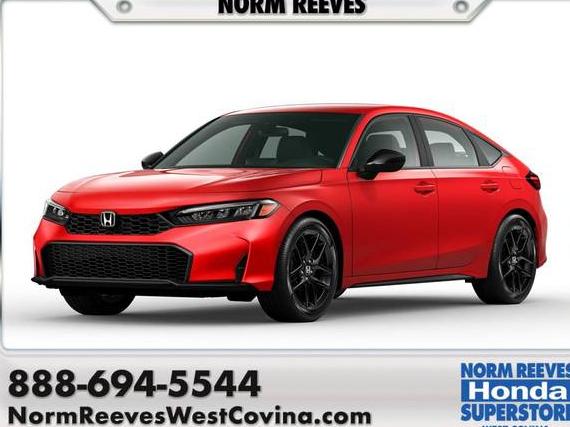 HONDA CIVIC 2025 19XFL2H8XSE005787 image