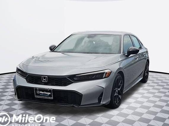 HONDA CIVIC 2025 2HGFE2F51SH551497 image