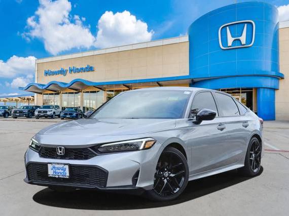 HONDA CIVIC 2025 2HGFE2F53SH572612 image