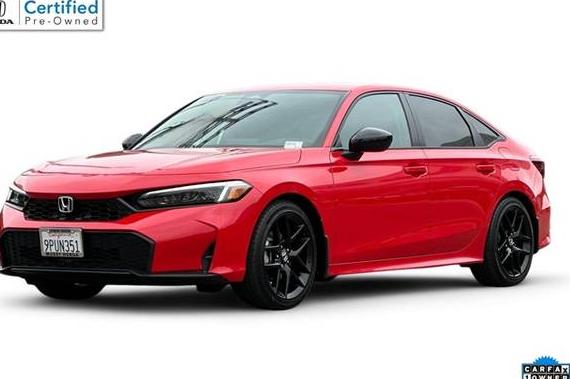 HONDA CIVIC 2025 2HGFE2F53SH543434 image