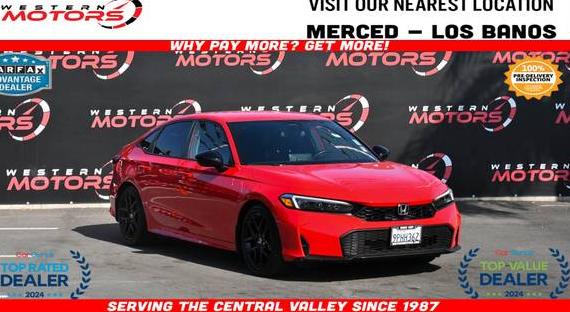 HONDA CIVIC 2025 2HGFE2F50SH520550 image