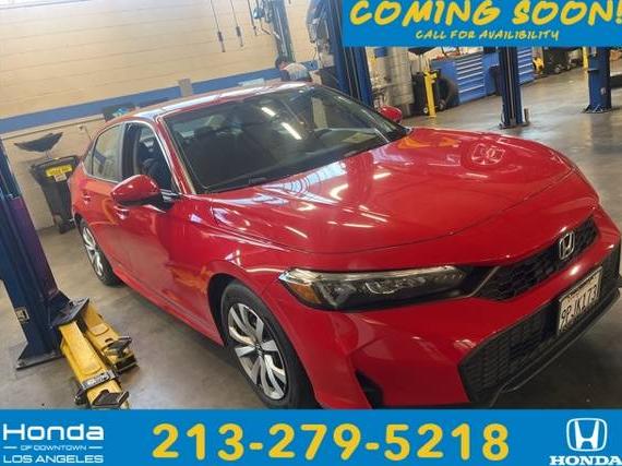 HONDA CIVIC 2025 2HGFE2F29SH516020 image