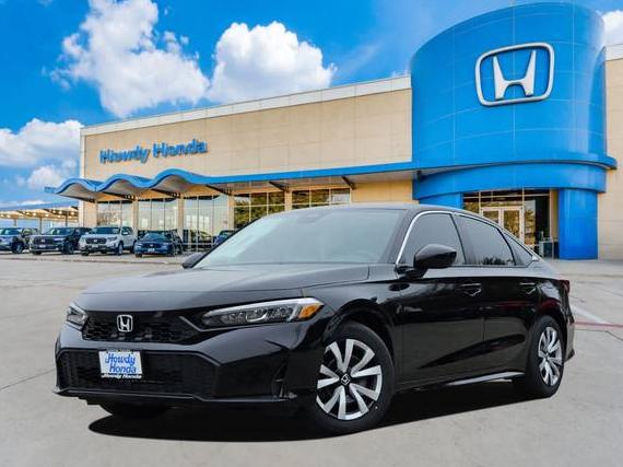 HONDA CIVIC 2025 2HGFE2F20SH578289 image