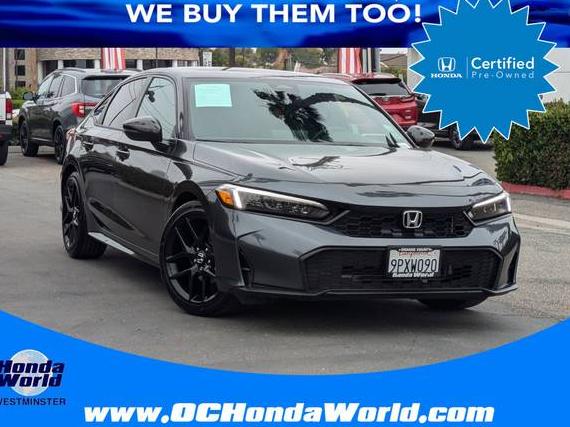 HONDA CIVIC 2025 2HGFE2F55SH538140 image