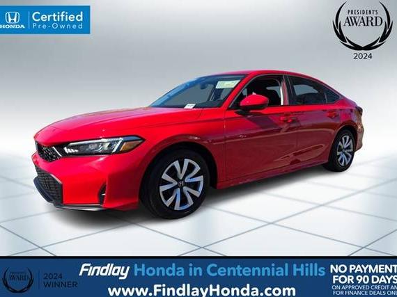 HONDA CIVIC 2025 2HGFE2F20SH549293 image