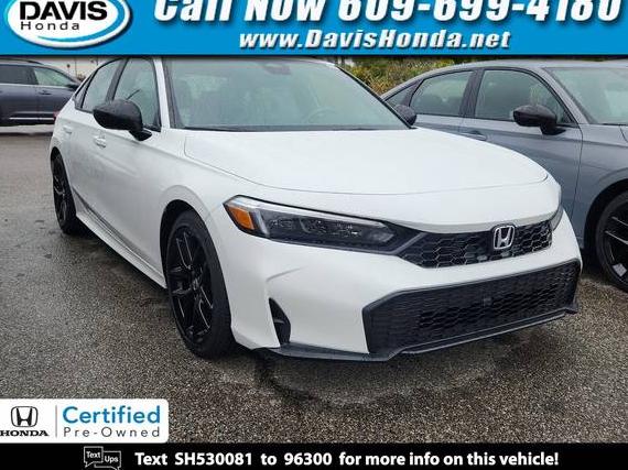 HONDA CIVIC 2025 2HGFE2F58SH530081 image