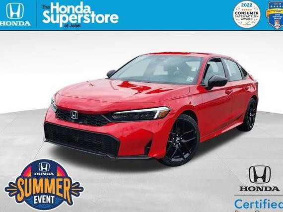 HONDA CIVIC 2025 2HGFE2F55SH531429 image