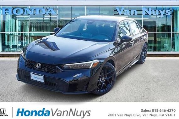 HONDA CIVIC 2025 2HGFE2F54SH553213 image