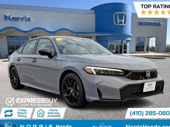 HONDA CIVIC 2025 2HGFE2F59SH551845 image