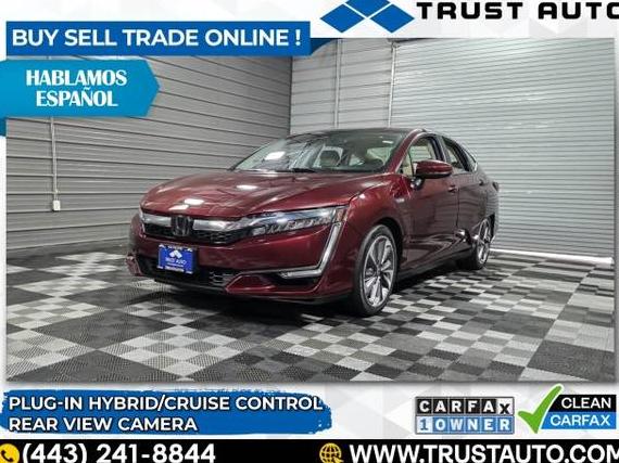 HONDA CLARITY 2021 JHMZC5F36MC000844 image