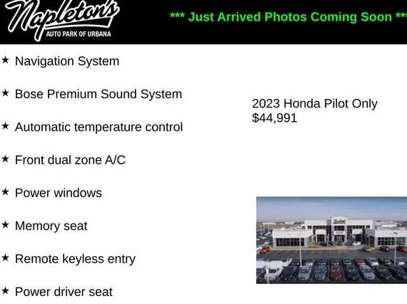 HONDA PILOT 2023 5FNYG1H76PB016236 image