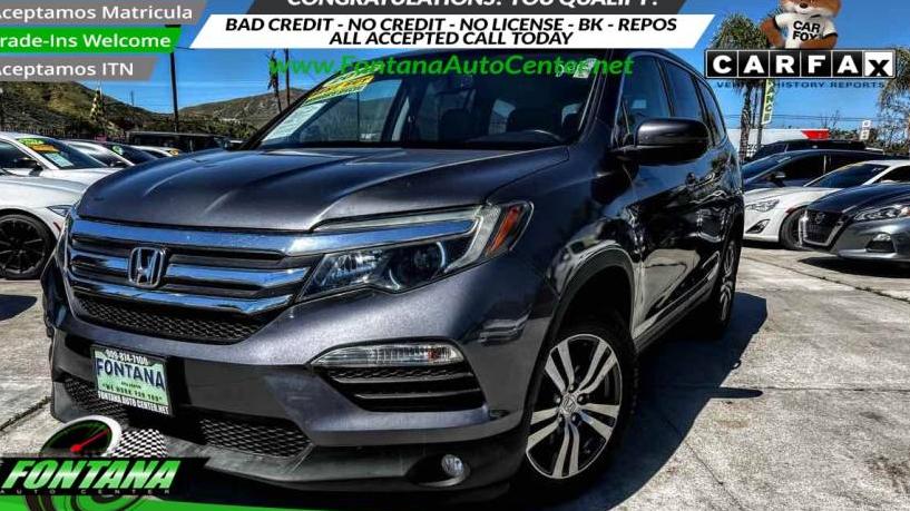 HONDA PILOT 2016 5FNYF5H58GB040420 image