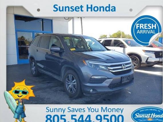 HONDA PILOT 2016 5FNYF5H55GB059877 image