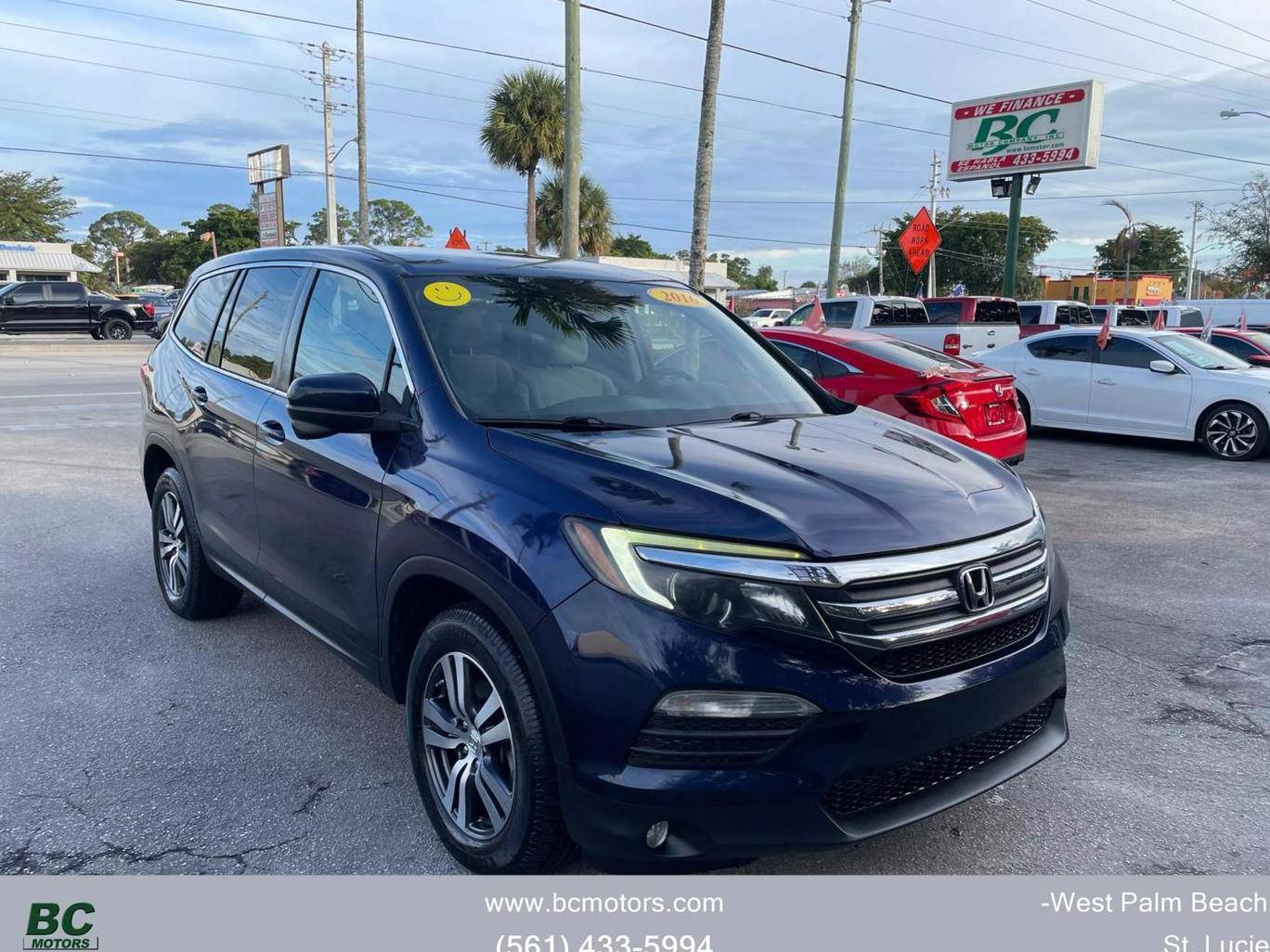 HONDA PILOT 2016 5FNYF5H34GB029946 image