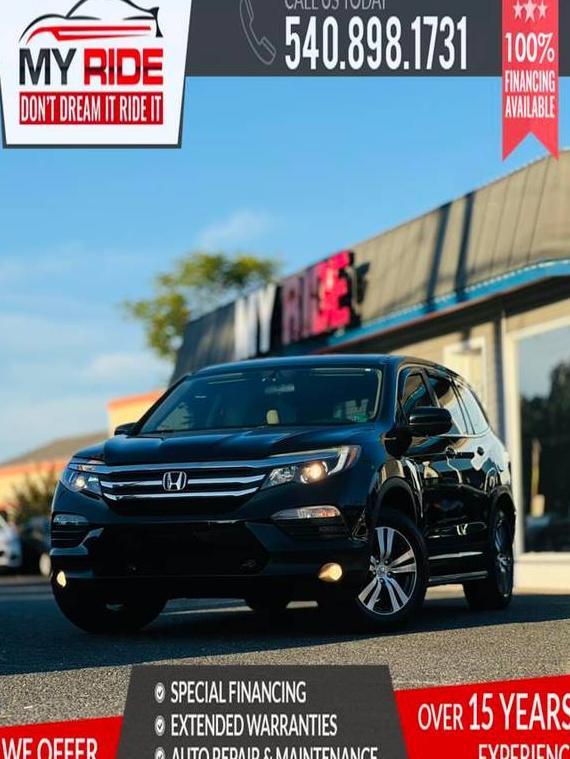 HONDA PILOT 2016 5FNYF6H34GB054416 image