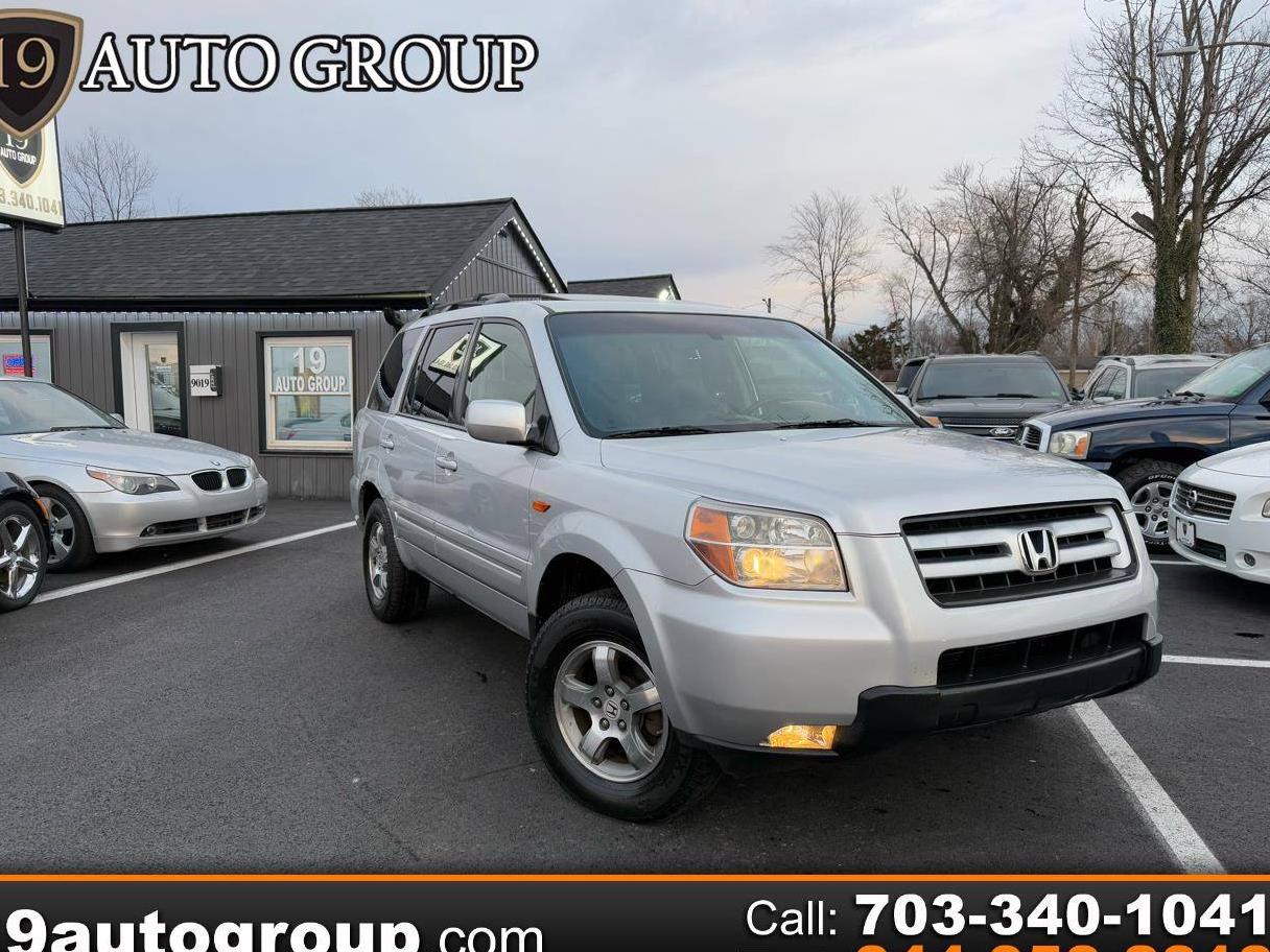 HONDA PILOT 2008 5FNYF18508B057495 image