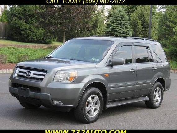 HONDA PILOT 2007 2HKYF18477H540005 image
