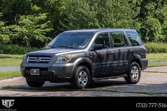 HONDA PILOT 2007 2HKYF18157H523984 image